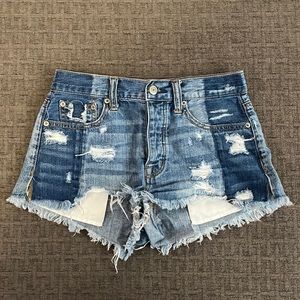 American Eagle jean shorts 0